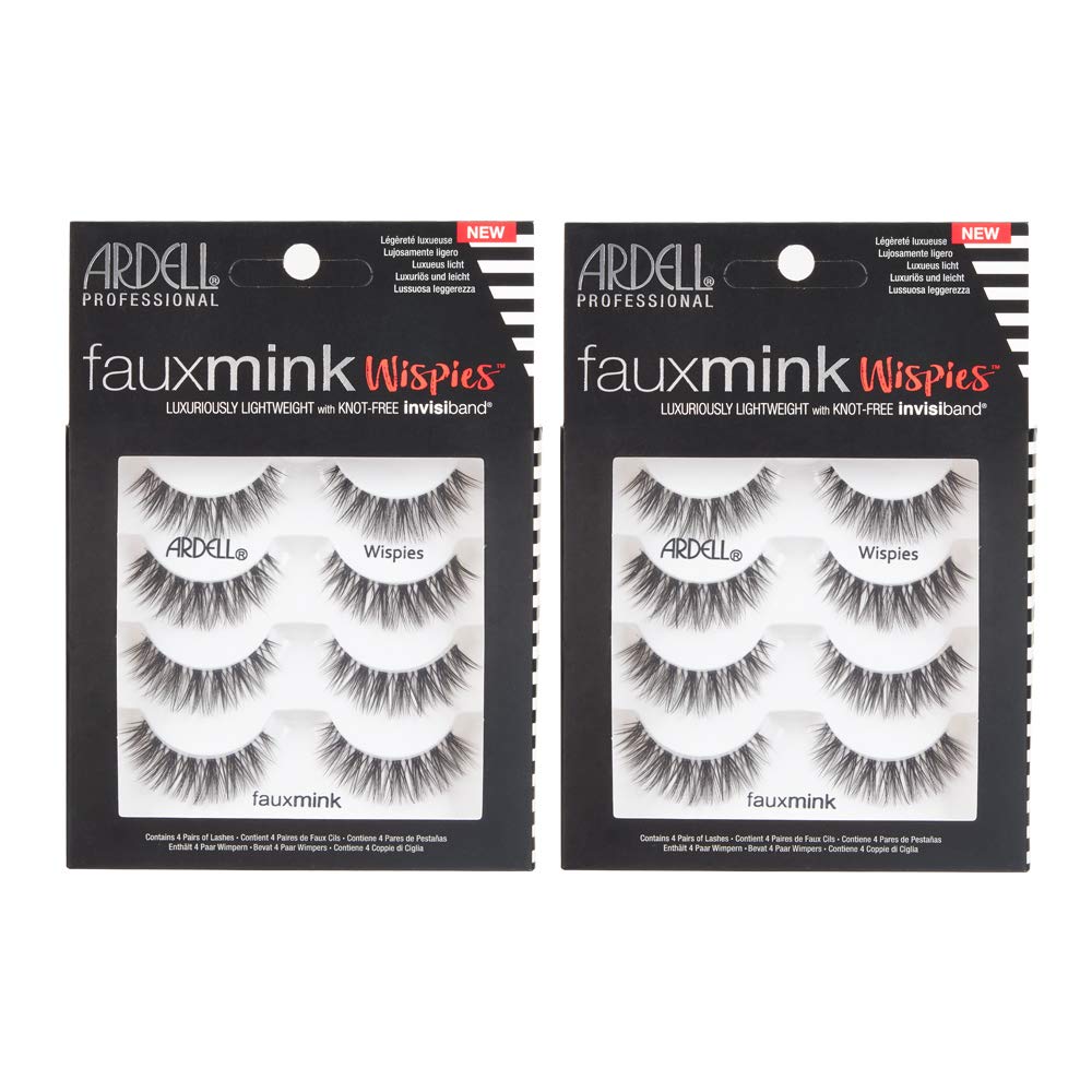 Ardell Faux Mink Wispies – détails-produit pour un regard naturel et élégant.