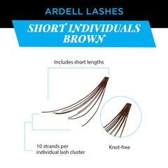 Ardell Cils en fibres humaines premium pour un rendu léger.