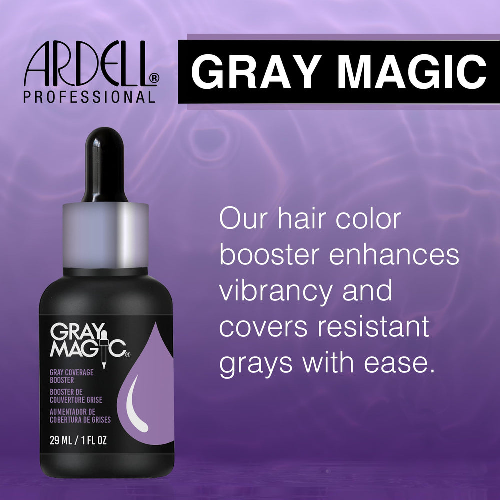 Ardell Gray Magic, mélange-colorant, facile à intégrer pour des teintes uniformes.