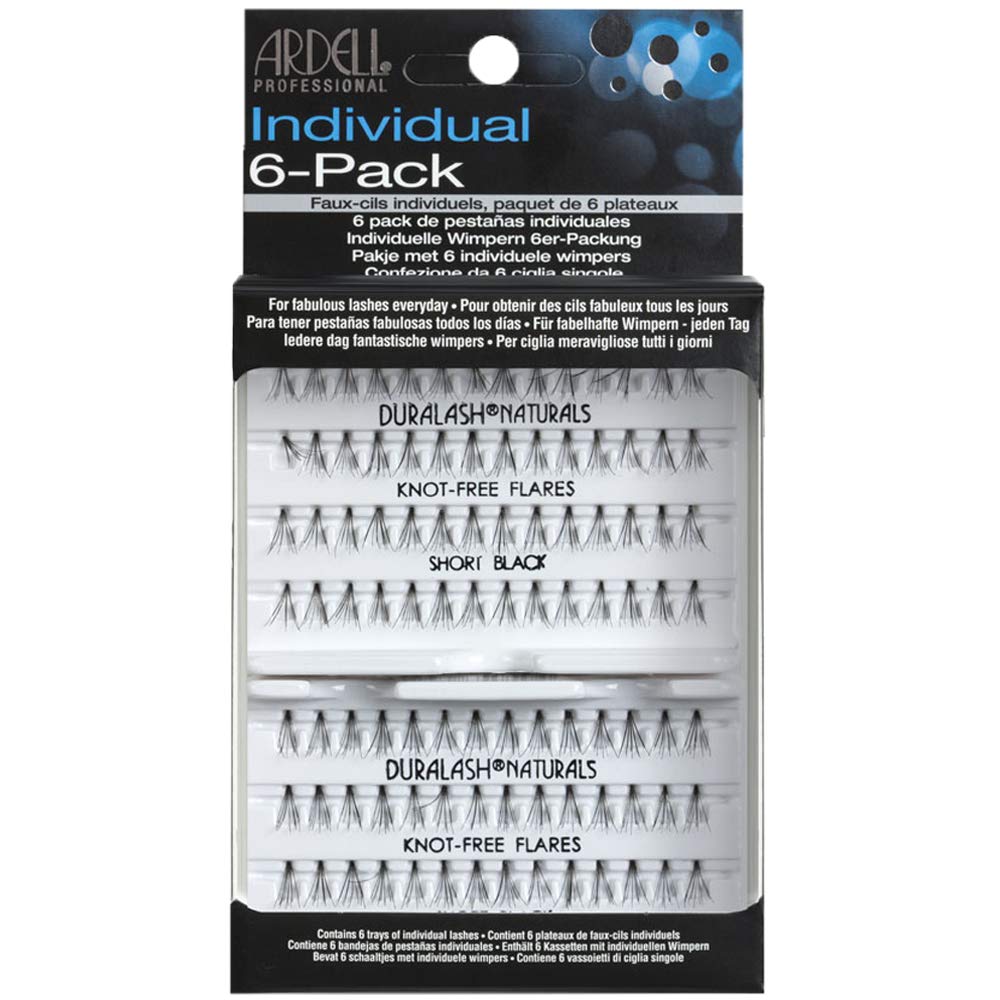 Ardell Indivi duels Court Noir : cluster discret pour un regard plus long et naturel.