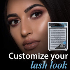Ardell knot-free lashes close-up demonstrates precise, effortless application