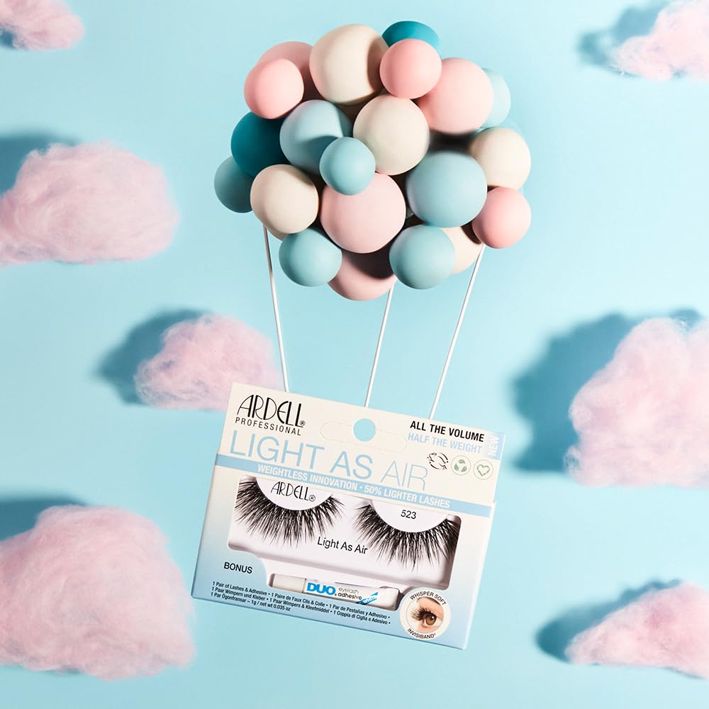 Cils Ardell Light As Air 523, application douce et rapide.