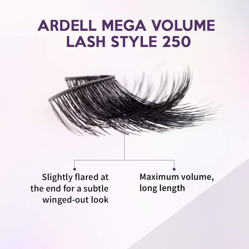 Ardell Mega Volume 250 – application facile et réutilisable pour toutes les occasions.