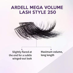 Ardell Mega Volume 250 – application facile et réutilisable pour toutes les occasions.