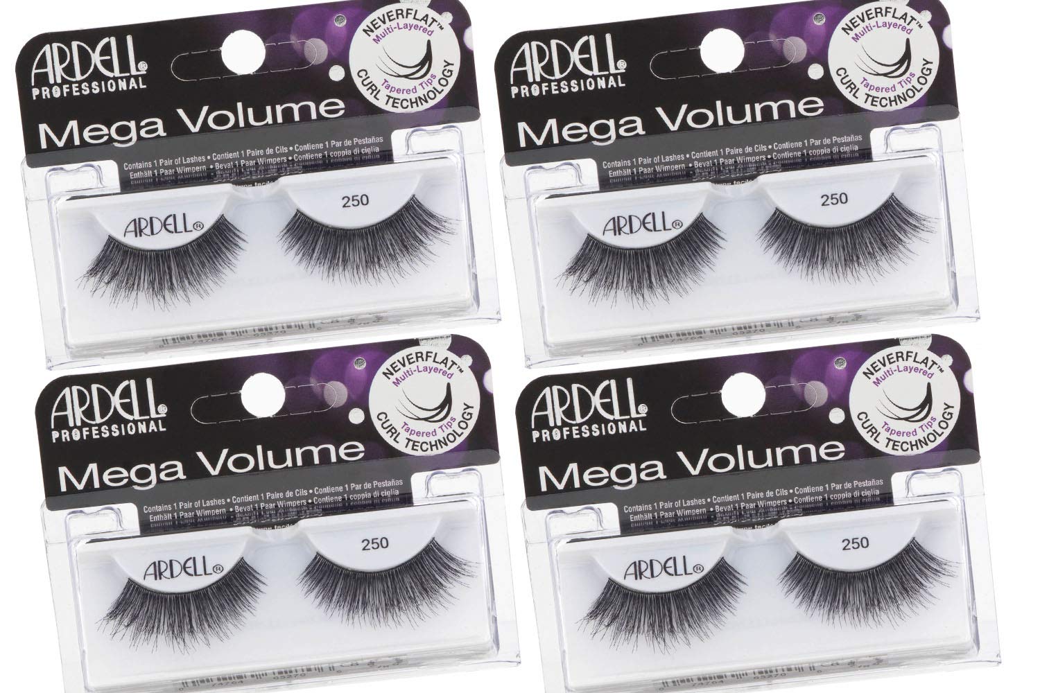 Ardell Mega Volume 250 – bande cils dramatique pour un regard glamour et intense.