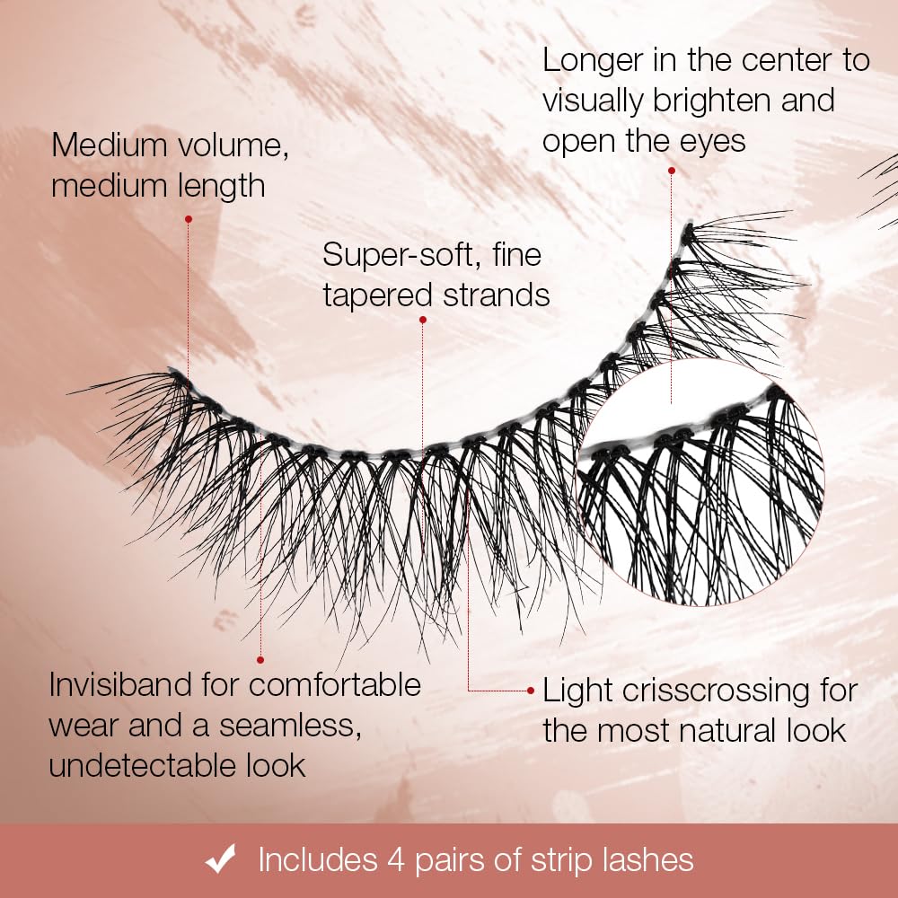 Ardell Naked 421 – fibres douces et fines qui s’accordent avec vos cils.