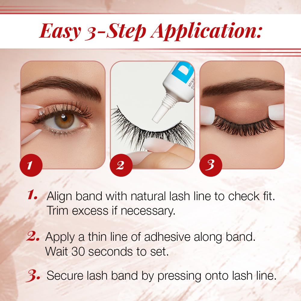 Ardell Naked 421 – paquet de 4 cils pour varier les styles.