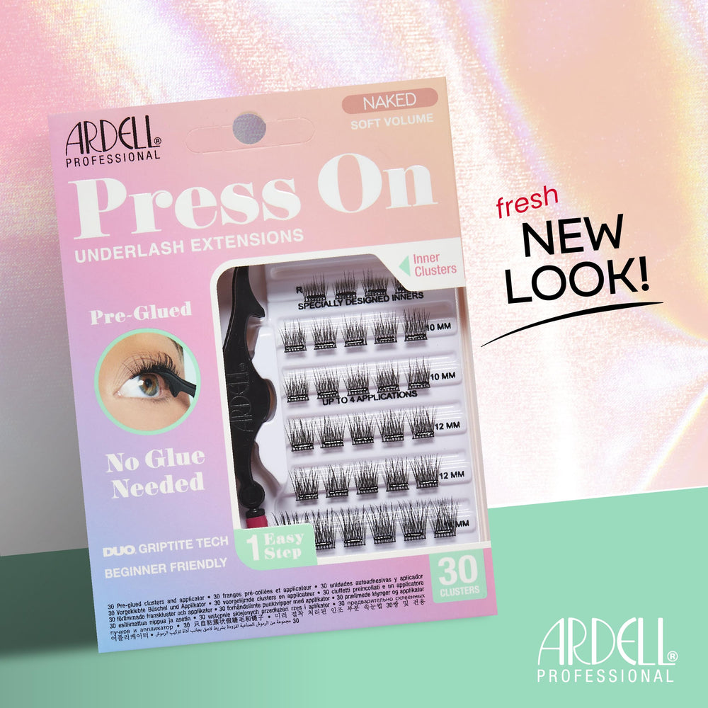 Ardell Naked-appli-cils ergonomique rose facilite une pose rapide sans effort