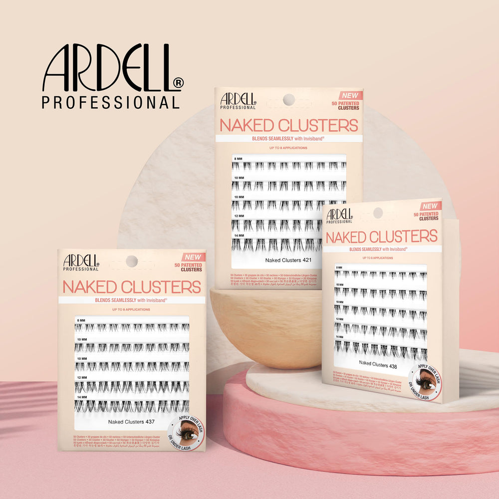 Ardell Naked Clusters 437: kit pratique de 50 grappes réutilisables pour plusieurs applications.