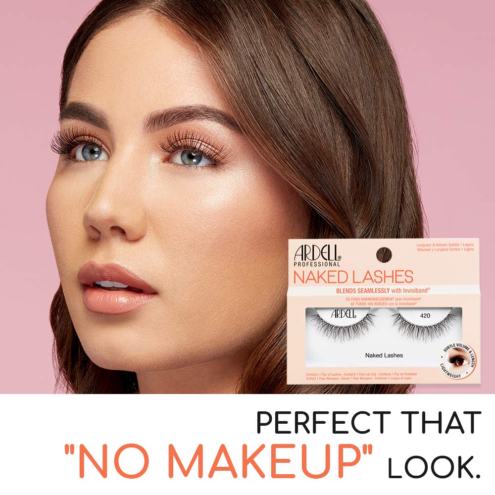 Ardell Naked Lashes 420: bande invisible sans couture qui se fonde avec vos cils.