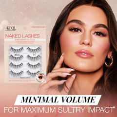 Ardell Naked Lashes 422 cils-plume-douce pour un rendu léger et confortable.