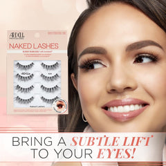Ardell Naked Lashes 424 – longueur subtile qui complète les cils naturels.