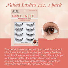 Ardell Naked Lashes 424 – volume subtil pour un regard plus ouvert.