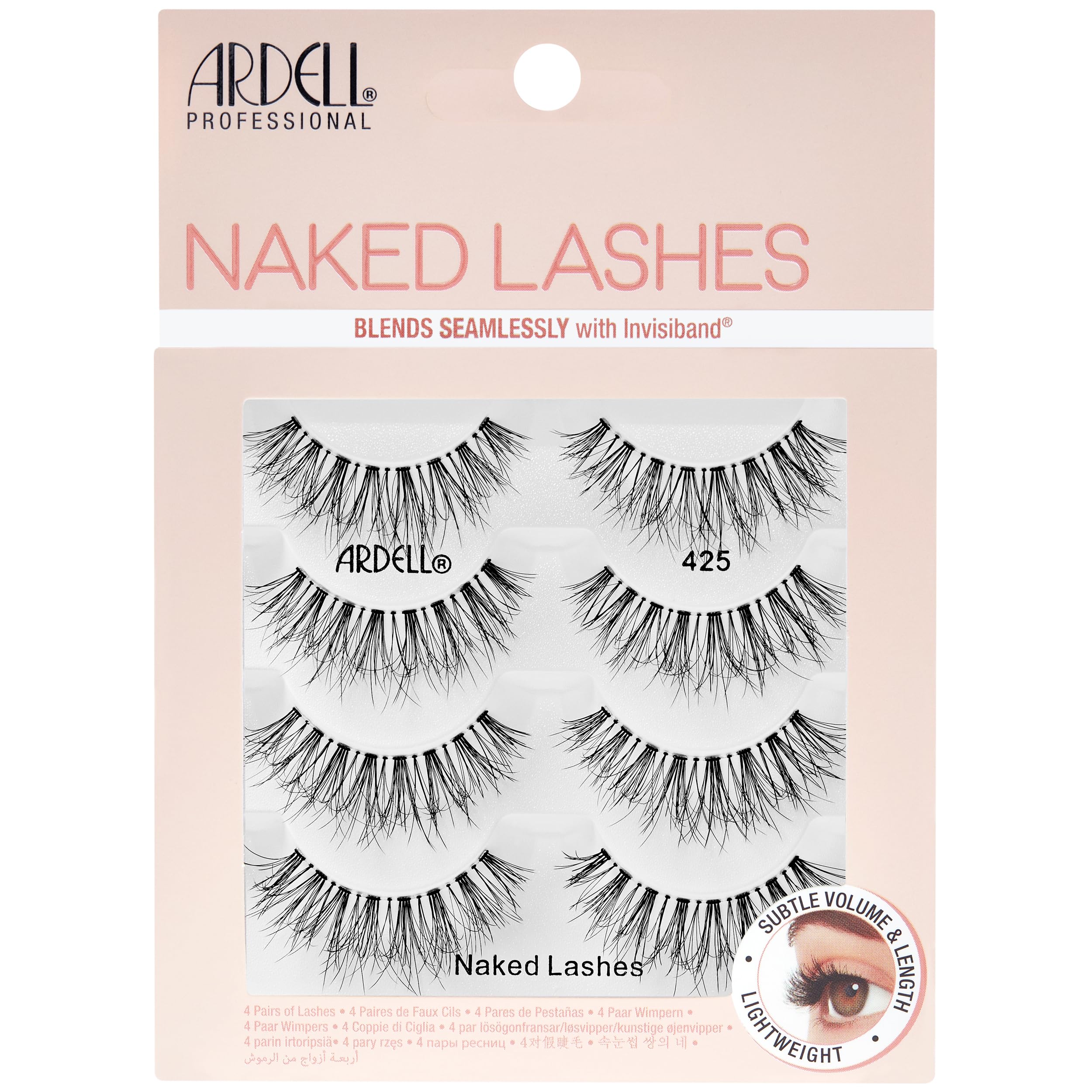 Ardell Naked Lashes 427: volume subtil pour un regard naturel au quotidien.