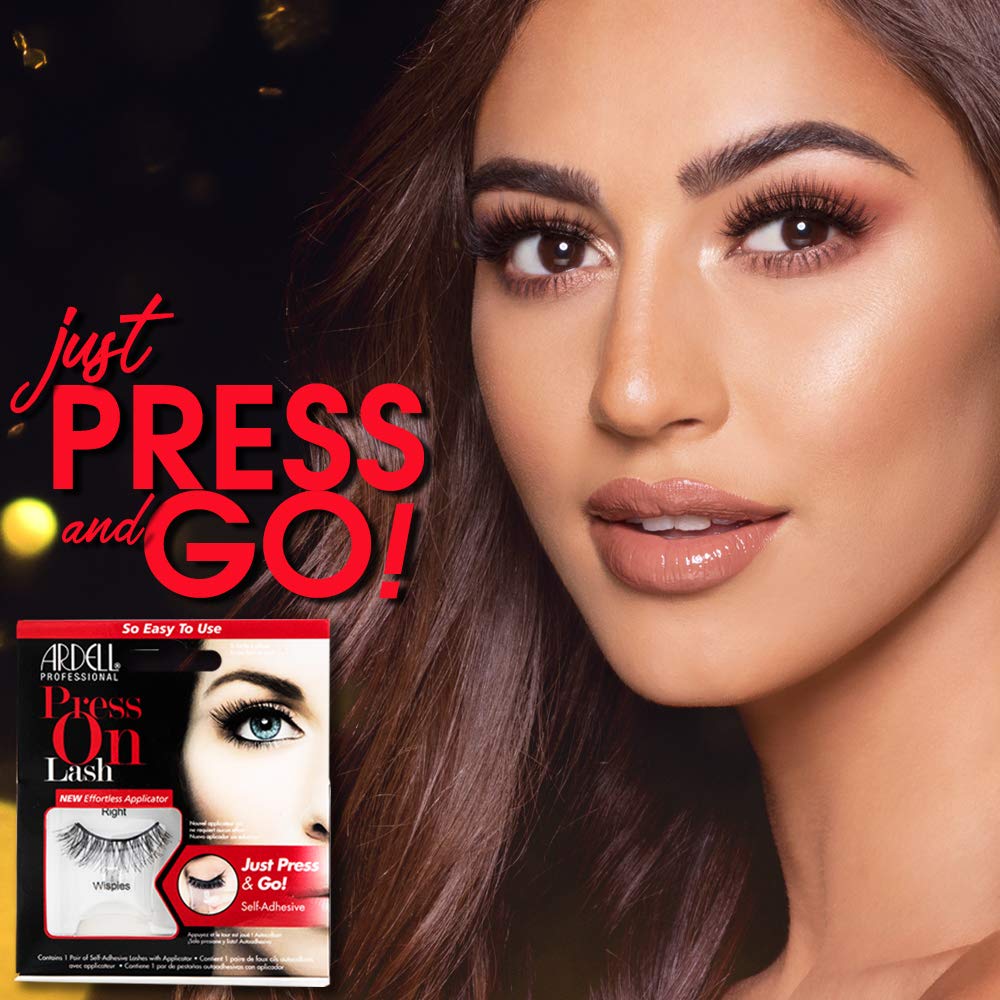 Ardell Press On Wispies bande auto-adhésive pour pose rapide et durable.