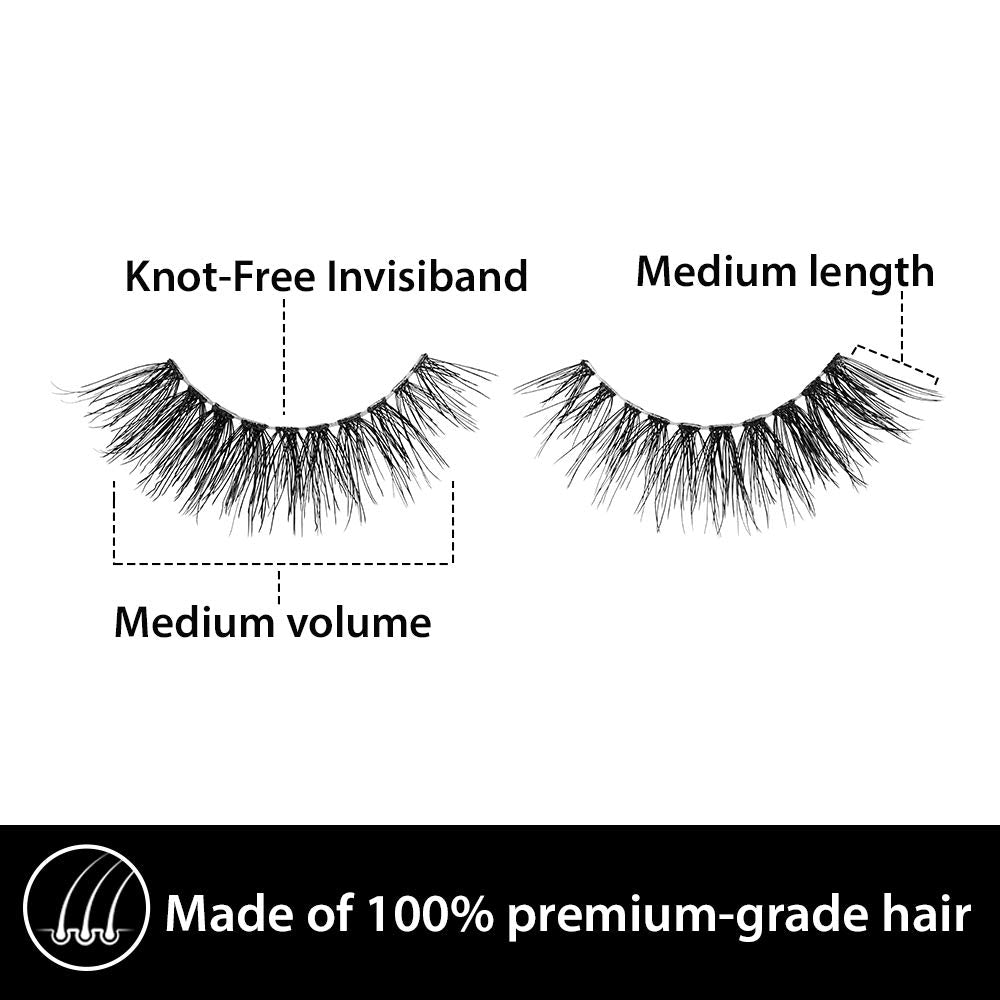 Ardell Remy Lash 778 – fibres soyeuses et pointe effilée pour un effet naturel.