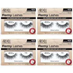 Ardell Remy Lash 778 – packaging 4 paires, pratique pour changer de look.