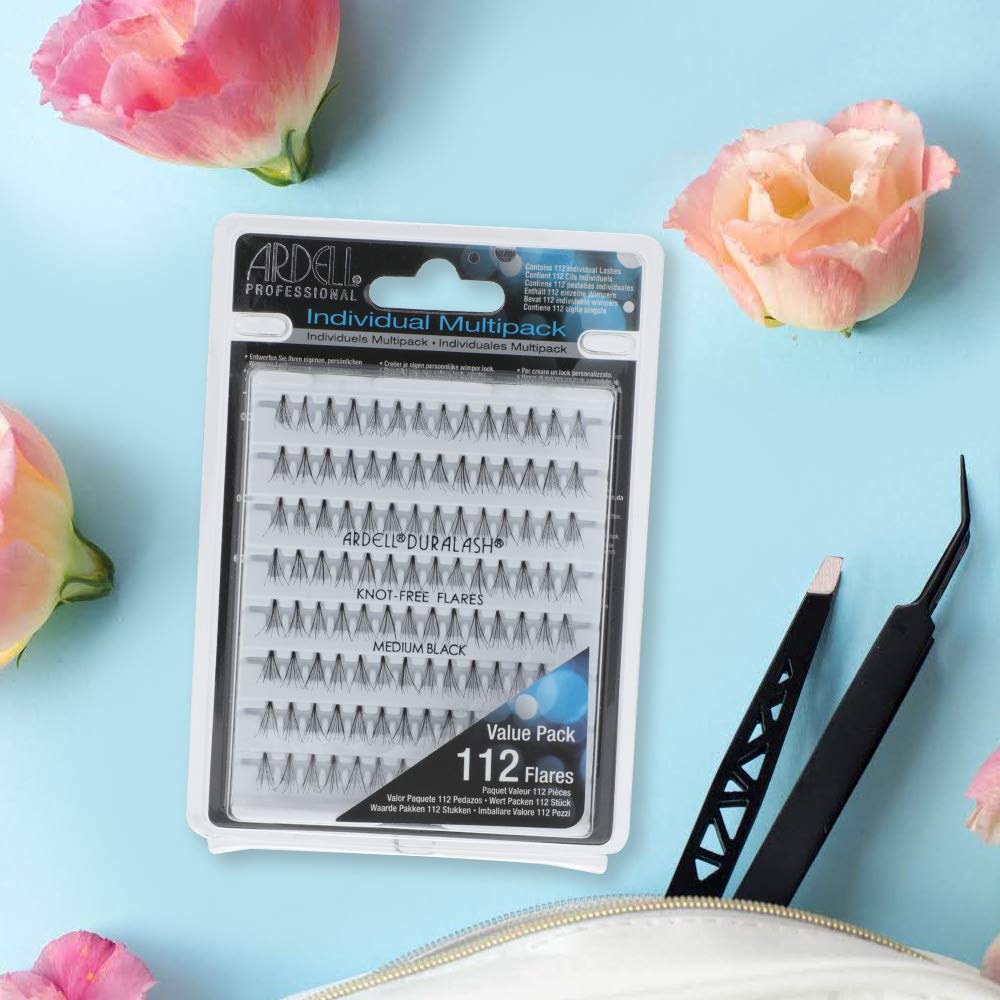 Ardell soft knot-free lashes imply comfortable all-day wear