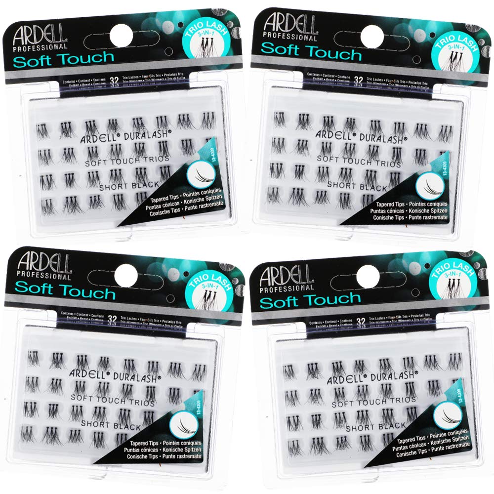 Ardell Soft Touch Trios: cils fins naturels pour un regard raffiné et léger.