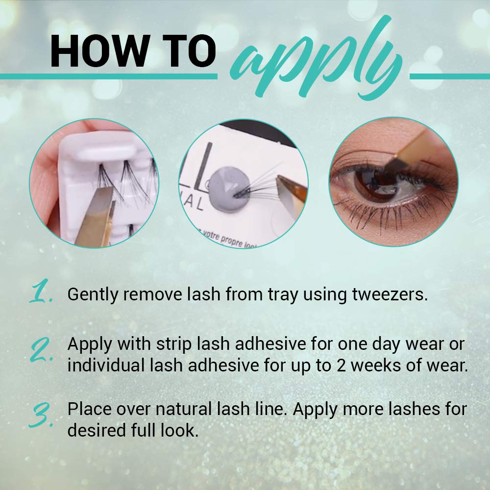 Ardell Soft Touch Trios, cils longs et légers pour un look délicat.