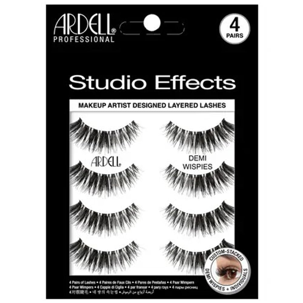 Ardell Studio Effects Demi Wispies emballage élégant, facilité de stockage et présentation pratique