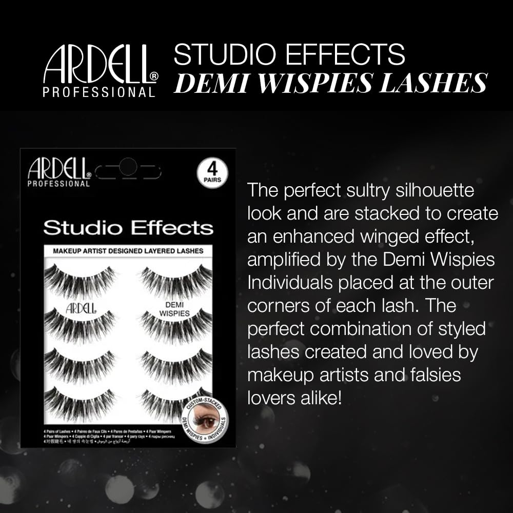 Ardell Studio Effects Demi Wispies texture plumeuse, regard plus léger et naturel