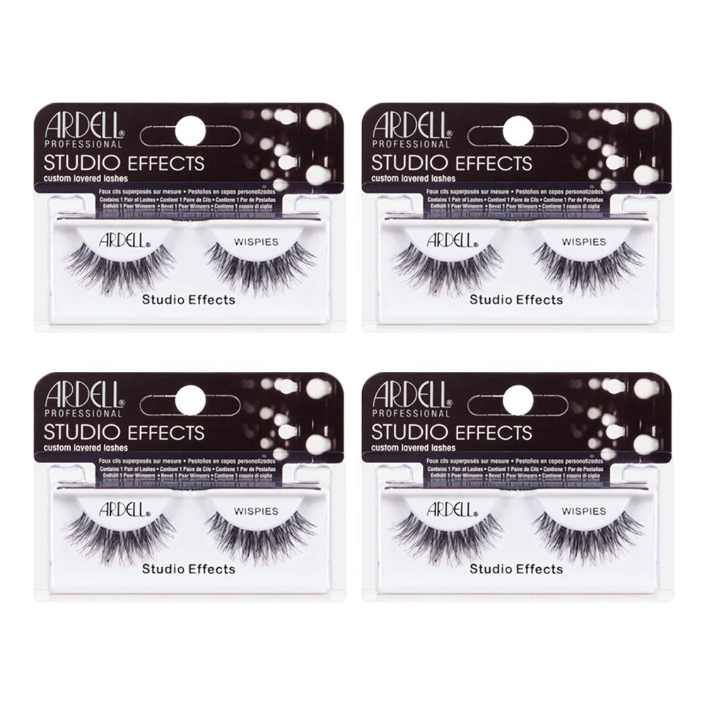 Ardell Studio Effects Wispies : cils faux à bande invisible pour regard glamour