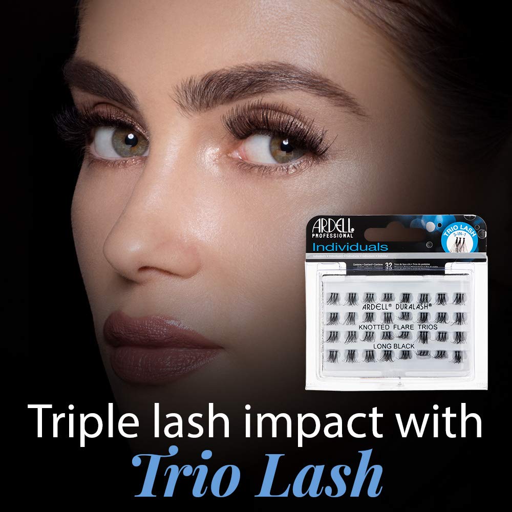 Ardell Trios longs noirs, application précise pour personnaliser l’épaisseur et l’allure.