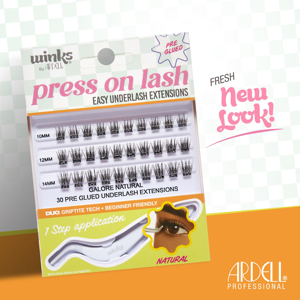 Ardell Winks: 30 clusters pour un regard feathery sur mesure
