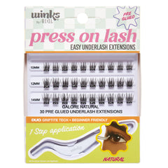 Ardell Winks Press On Cils Naturels avec pose rapide et naturelle