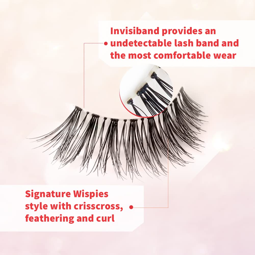 Ardell Wispies 113 – bande invisible pour un port discret et confortable.