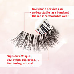 Ardell Wispies 113 – bande invisible pour un port discret et confortable.
