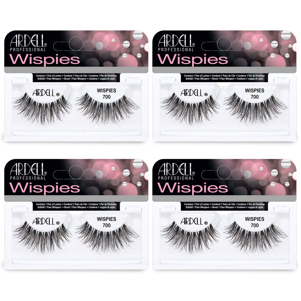 Ardell Wispies 700 – paquet 4 paires pour un regard plus dense et naturel.