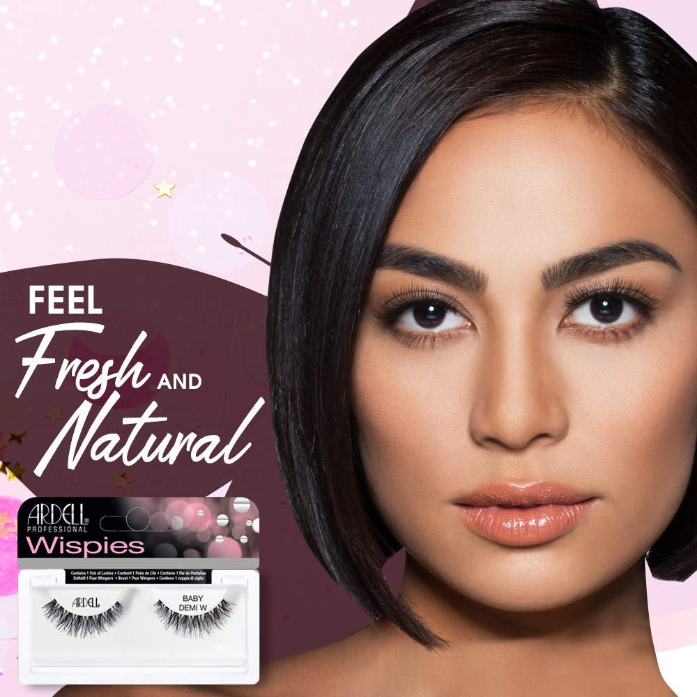 Ardell Wispies Baby Demi - longueur subtile pour un effet feuilleté naturel.