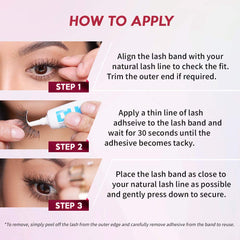 Ardell Wispies Baby Demi - port quotidien sans effort et confort.
