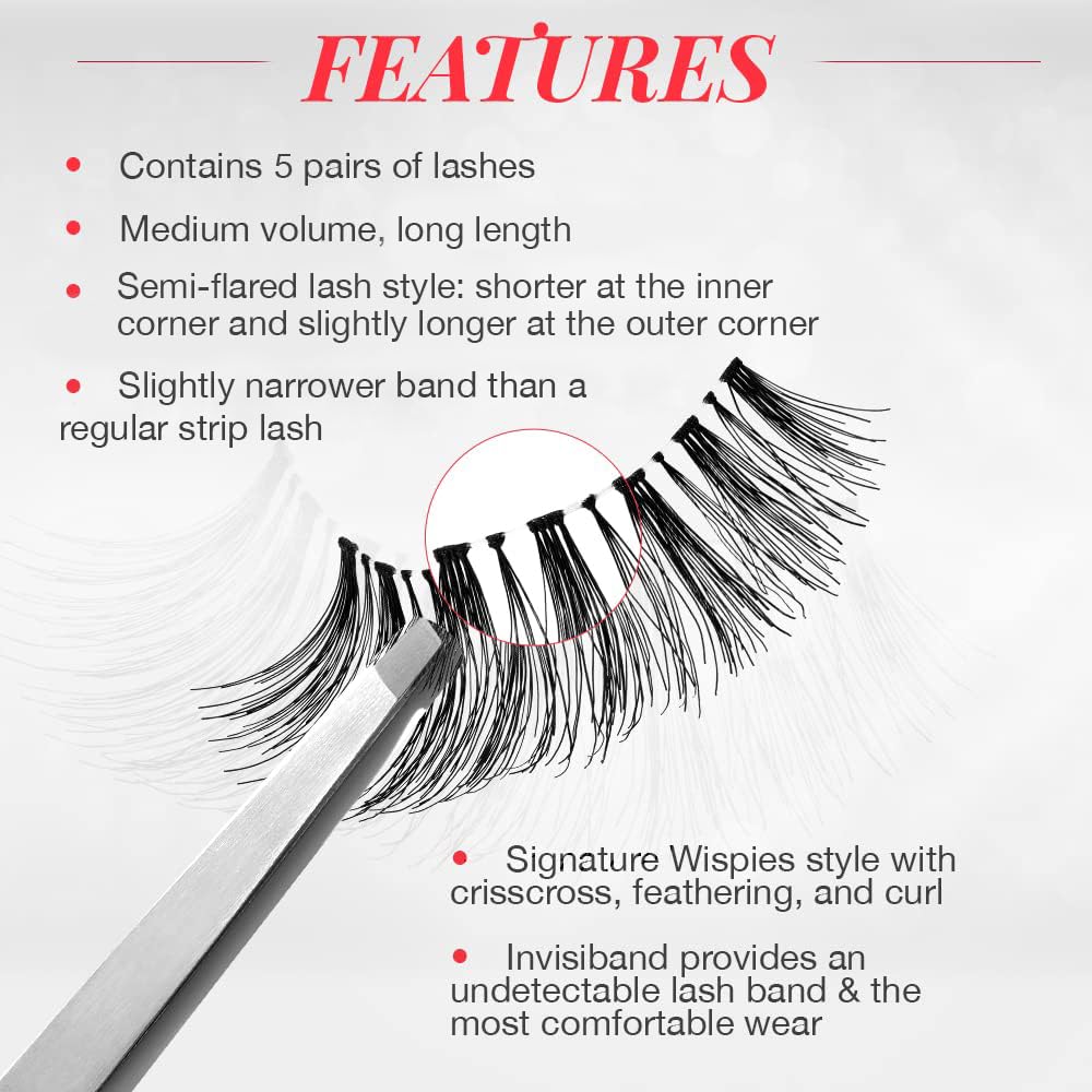 Ardell Wispies – bande cils douce et confortable