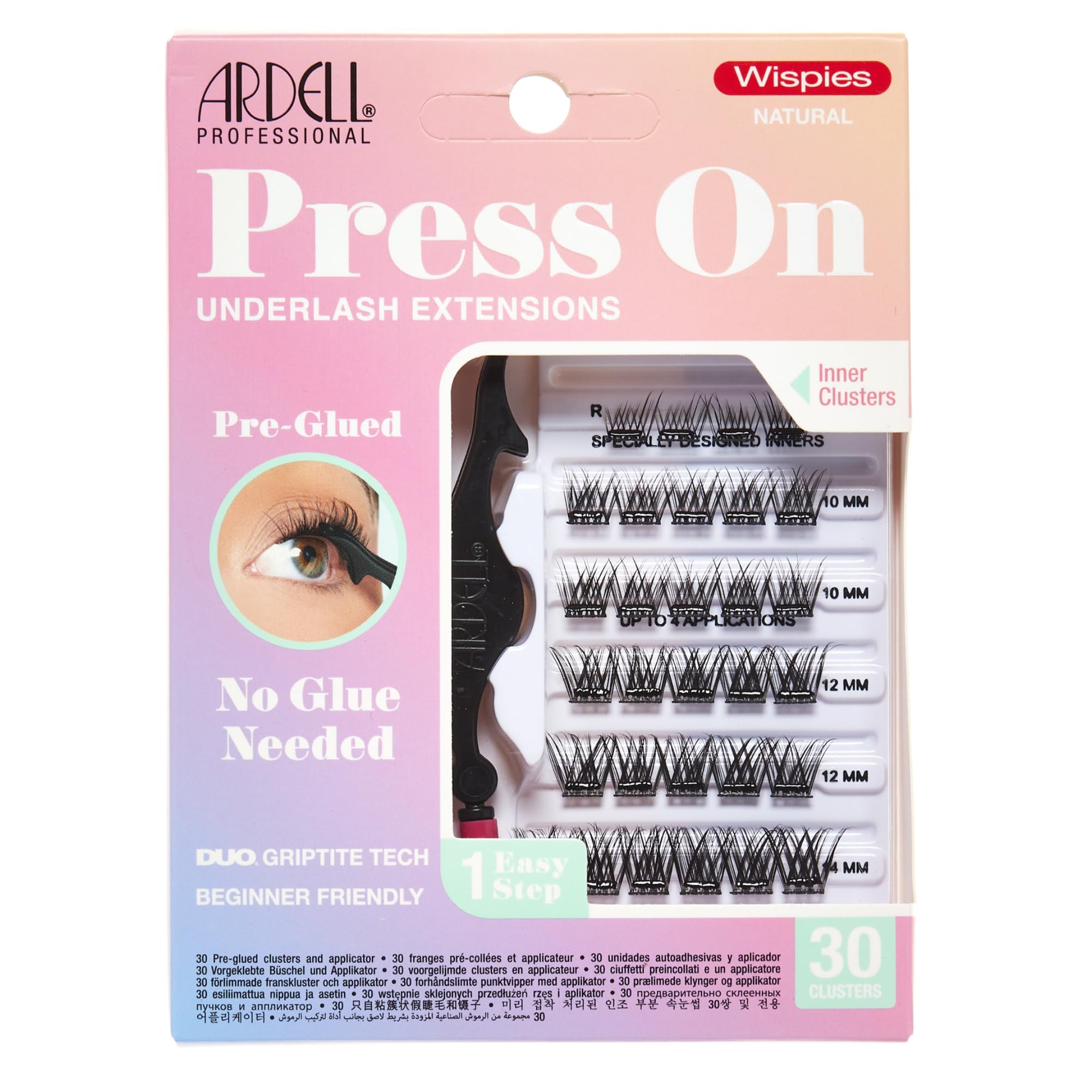 Ardell Wispies Naturel : bande préglue pour un regard aérien sans couture.