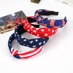 Bandeau patriotique Ardorchid, idéal pour des looks festifs et patriotiques.