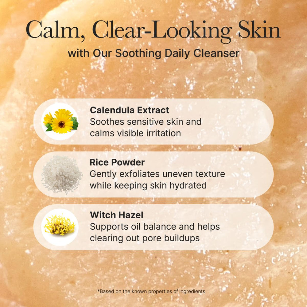Arencia Calendula Riz Mochi – 34 extraits naturels pour aider à maintenir l'hydratation.
