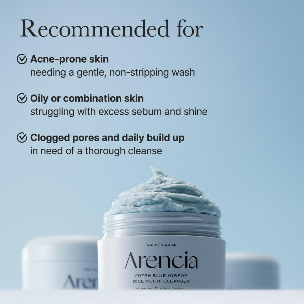 Arencia Hyssop Brightening Scrub – notice claire et packaging pratique pour usage rapide