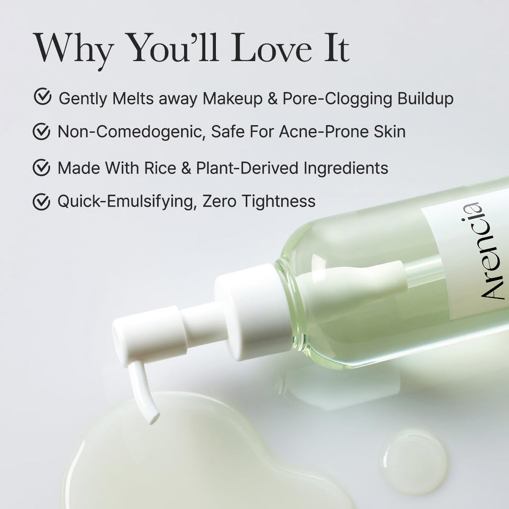 Démaquillage efficace ARENCIA Pore Melt Mochi enlève maquillage et écran solaire