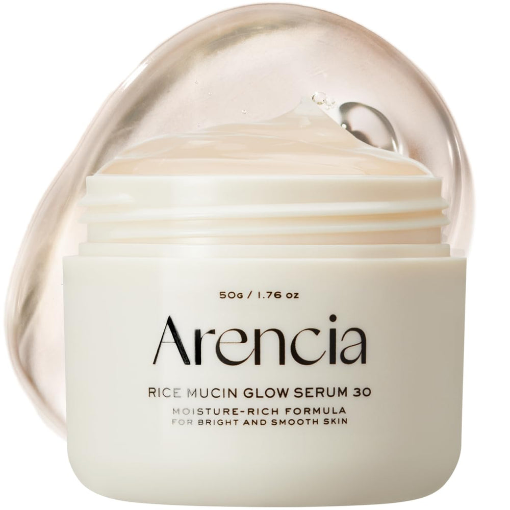 Arencia mucine de riz, masque nocturne illumine la peau pendant le sommeil.