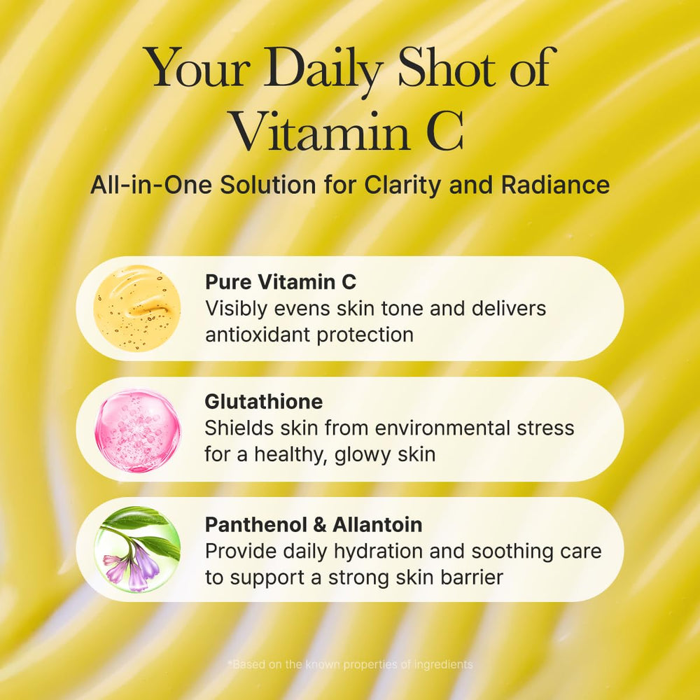 Arencia Vitamine C : absorption rapide et hydratation légère
