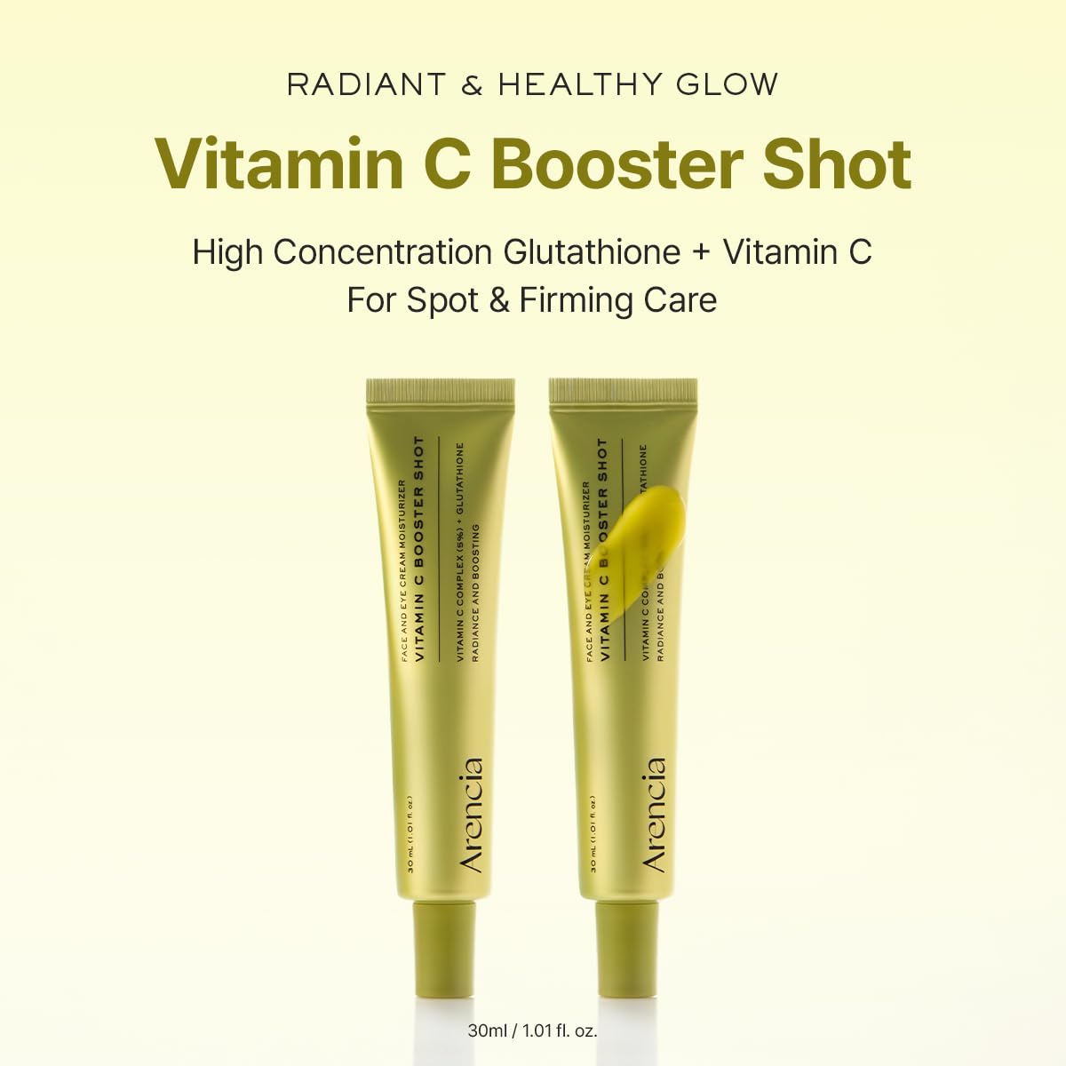 Arencia Vitamine C et glutathion : soin antioxydant protecteur
