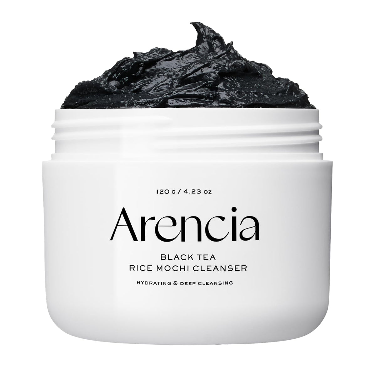 ARENCIA nettoyant visage thé-noir riz-mochi pour pores resserrés