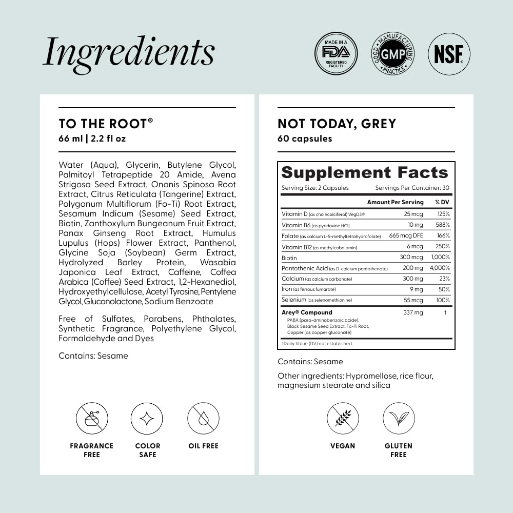 Arey System formulation végane sans cruauté adaptée à votre routine.