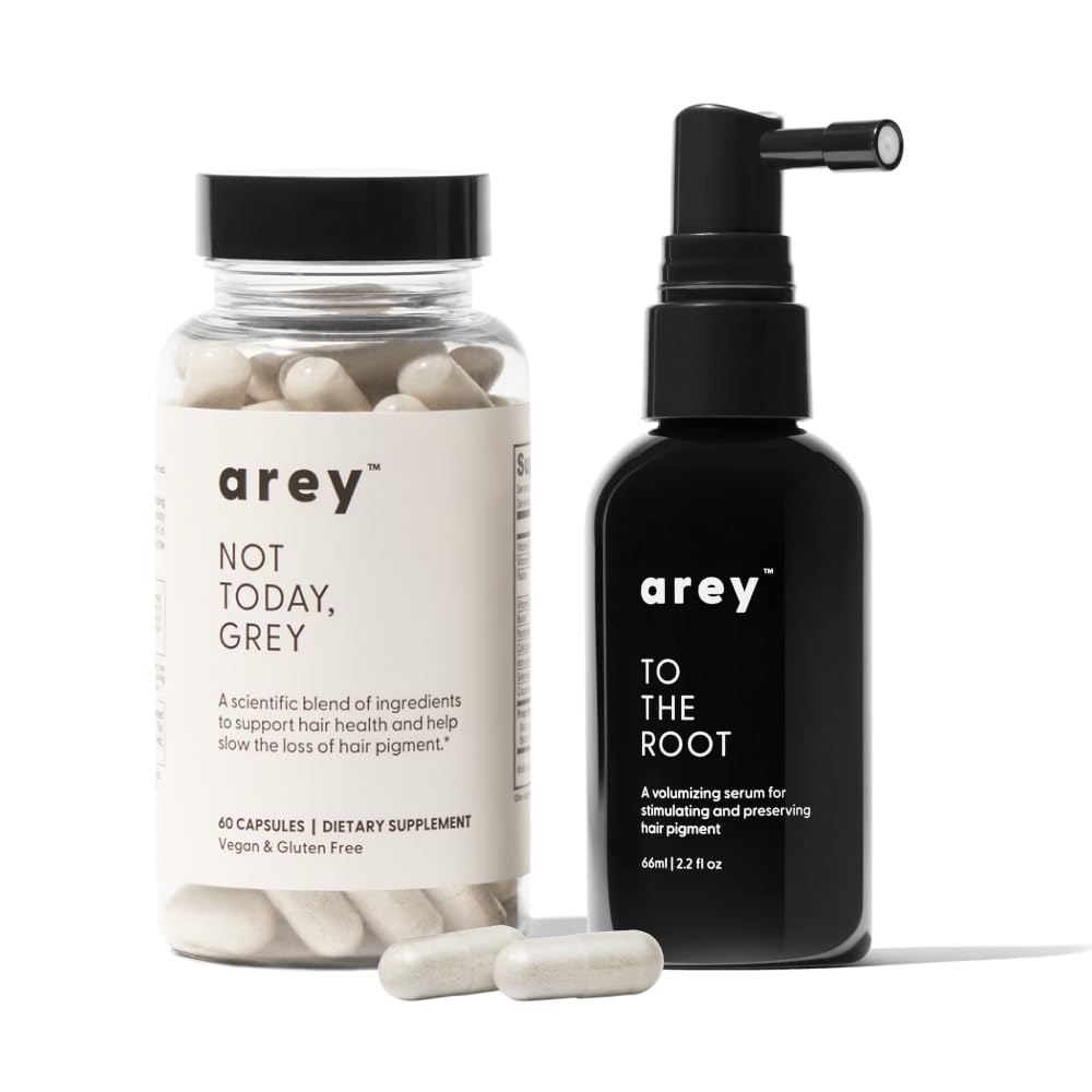 Arey System sérum capillaire prêt à l'application sur le cuir chevelu pour revitaliser les racines.