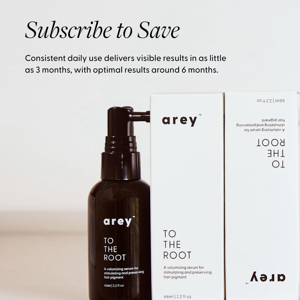 Arey To The Root Sérum, étude clinique soutient sécurité et efficacité selon le fabricant.