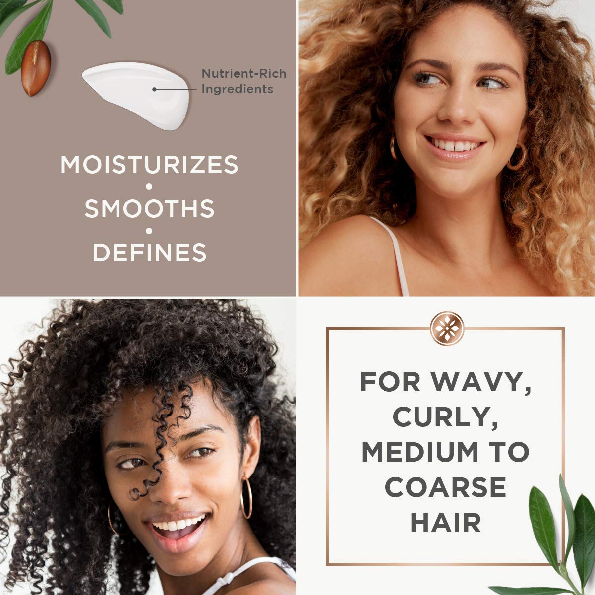 Argan Magic Crème Définition Boucles — démêlage facilité et hydratation durable