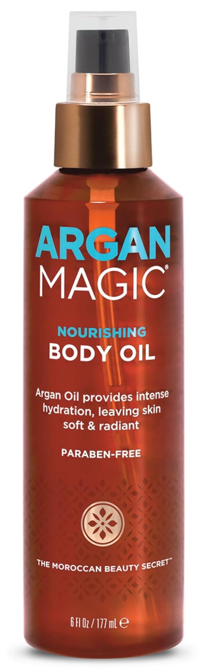 Argan Magic Huile Nourrissante pour le Corps, bouteille prête à l usage et hydratation intense